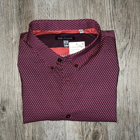 Lords of Harlech Other - ✨NWT Lords of Harlech men's bottom down long sleeves Cotton shirt Size XL